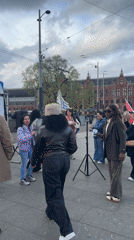 Routine Amsterdam street life documented across city center