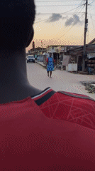 Evening street life captured on video in Agege, Nigeria