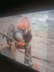 Performance and entertainment scenes mixed with military moment in Cherepovets