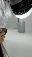 Person Documents Car Air Filters in Venezuelan Office