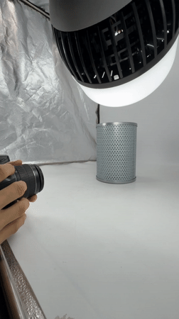 Person Documents Car Air Filters in Venezuelan Office