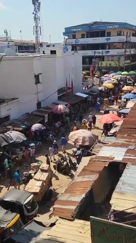 Ordinary market day documented across Onitsha, Nigeria