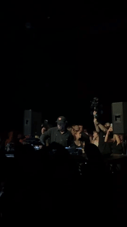 DJs perform for crowd at Belgrade nightclub Friday night