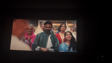 Movie screening documented at Mechouar Kasbah, Morocco