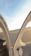 Pilot conducts sunrise flight operations at Coalinga airfield