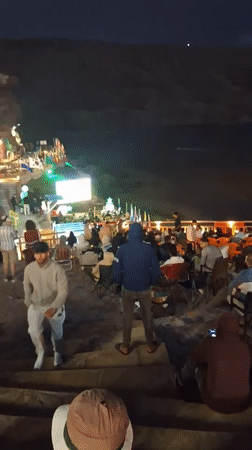 Morocco vs Brazil football viewing party in Imsouane