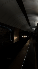 Moscow resident documents routine metro journey and street scenes