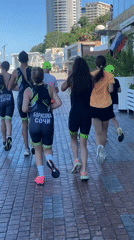 Morning run and landmarks along Sochi's city promenade