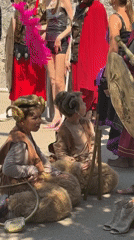 Historical costume festival draws crowds to Bar, Montenegro waterfront