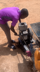 Daily street life captured in Barakin Akawo, Nigeria