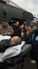 Medical transfer operation conducted in Chernihiv with military assistance