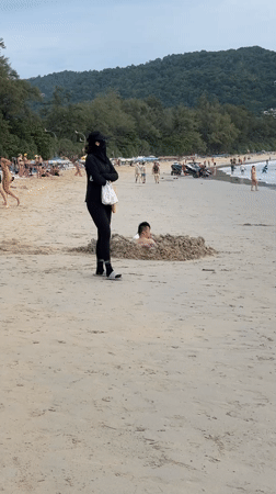 Daily life scenes documented across Karon Beach Thailand
