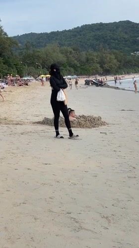 Daily life scenes documented across Karon Beach Thailand