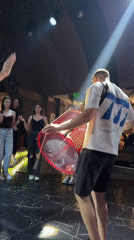 Drummer leads participatory music gathering in Velingrad, Bulgaria