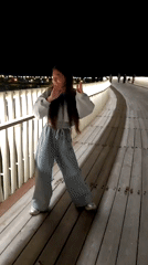 Evening stroll: Young people enjoy illuminated boardwalk in Magnitogorsk