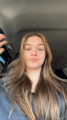 Woman observed in car driver's seat in Perm, Russia