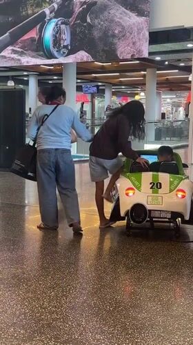 Everyday scenes inside a Coffs Harbour shopping centre