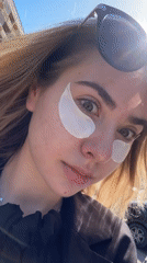 Woman documented in multiple Sofia locations over morning hours