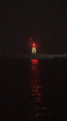 Night out around Lakhta Center and the Gulf of Finland waterfront