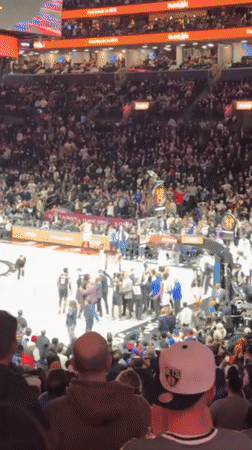 Close Nets-Knicks game at packed Barclays Center draws multiple witnesses