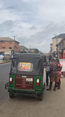 Daily street life documented in Umuode, Nigeria