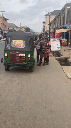 Daily street life documented in Umuode, Nigeria