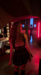 Dining and dancing captured at Pistomi bar in Mengwi