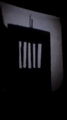 Shadow puppet show performs in darkened Mexico City venue