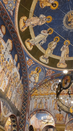 Evening drive through Bar, Montenegro captures routine street life