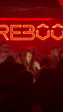 Packed REBOOT nightclub draws crowds in Tel Aviv early morning