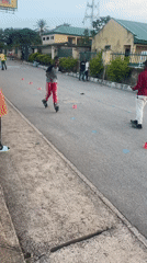 Street roller skating event draws young participants in Jos