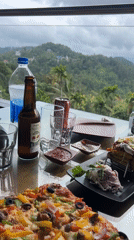 Mountain restaurant dining experience captured in Anachal, India