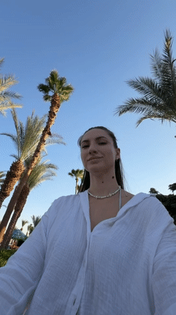 Starbucks, palm trees, and outdoor moments in Sharm El Sheikh