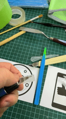 Craft preparation session documented in Even Yehuda workspace