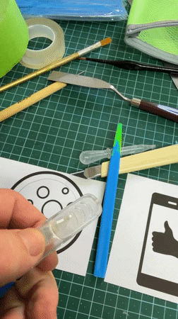 Craft preparation session documented in Even Yehuda workspace