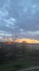 Saint Petersburg residents document dramatic sunset and casual moments