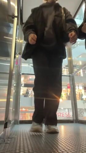 Indoor scenes captured in Odesa: elevator pose, manga collection