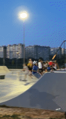 Moscow Evening Recreation: Skateparks, Music, Sports Captured at Dusk