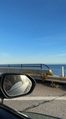 Malibu visitor documents coastal drive, environmental conservation signage