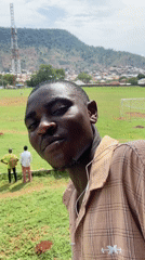 Soccer match draws spectators in Lokoja, Nigeria