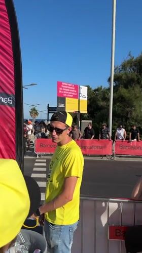 Sunny race event and dusk skating session in Barcelona