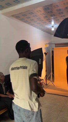 Professional photo shoot captured in Gura Top studio
