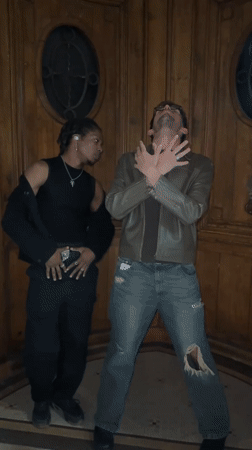 Evening pedestrians captured walking Paris streets April 17