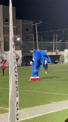 Nighttime soccer field activity observed in Alaguntan, Nigeria