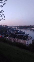 Harbor twilight scene recorded by witness on May 2nd