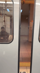 Morning commute documented across Sofia metro stations