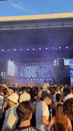 Boiler Room outdoor show under Brooklyn overpass, July 2026