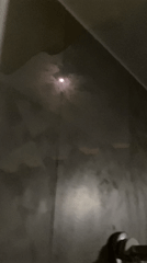 Full moon spotted through windows across Ecuador locations