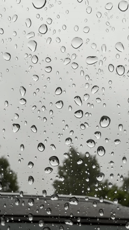 Rain observed from vehicle in Tallinn, Estonia
