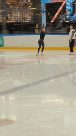 Morning scenes in Riga: ice skating, lemon displays, dessert